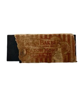 Vintage Gem Safety Razor Hone Sharpening Stone Barbers Home Shaving Accessory
